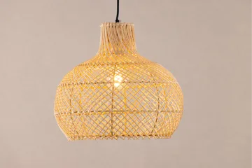 Varekil Pendellampe 30 cm - Tre/Natur - Belysning - Innendørsbelysning & Lamper - Taklampe - Kjøkkenlampe & taklampe kjøkken