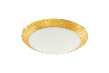 Vegg-/taklampe Eglo Montenovo - Hvit/Gull - Belysning - Innendørsbelysning & Lamper - Taklampe - Takplafond