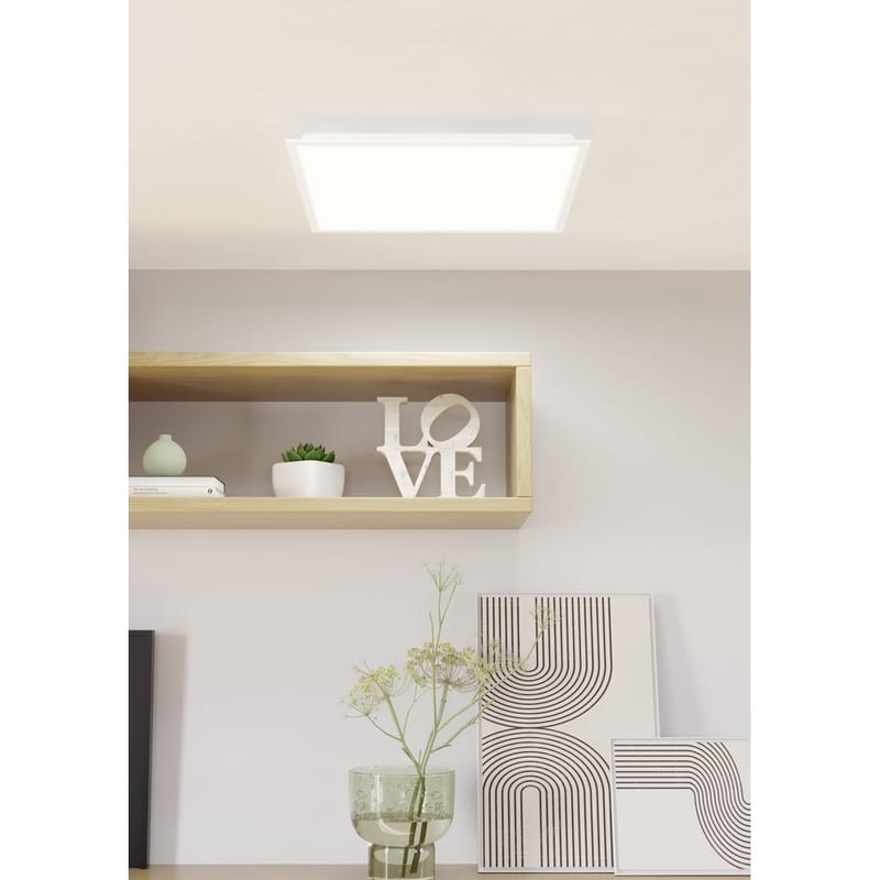 Vegg-/Taklampe Moradillo - 595x595 mm - Belysning - Innendørsbelysning & Lamper - Taklampe - Takplafond