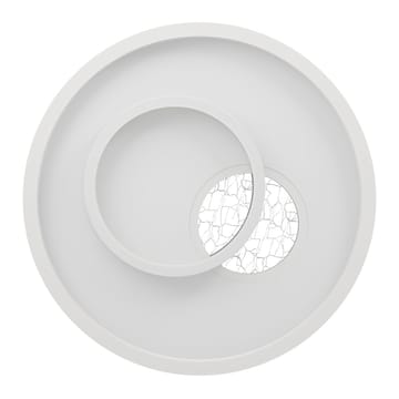 Vegg-/Taklampe Tiriolo - Hvit/Sølv - Belysning - Innendørsbelysning & Lamper - Taklampe - Takplafond