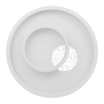 Vegg-/Taklampe Tiriolo - Hvit/Sølv - Belysning - Innendørsbelysning & Lamper - Taklampe - Takplafond