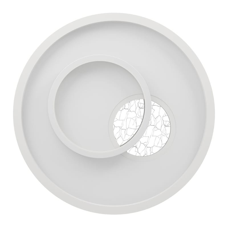 Vegg-/Taklampe Tiriolo - Hvit/Sølv - Belysning - Innendørsbelysning & Lamper - Taklampe - Takplafond