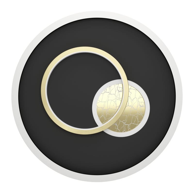 Vegg-/Taklampe Tiriolo - Svart/Gull - Belysning - Innendørsbelysning & Lamper - Taklampe - Takplafond