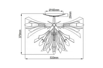 Vida Hinkley Taklampe - Belysning - Innendørsbelysning & Lamper - Taklampe - Takplafond