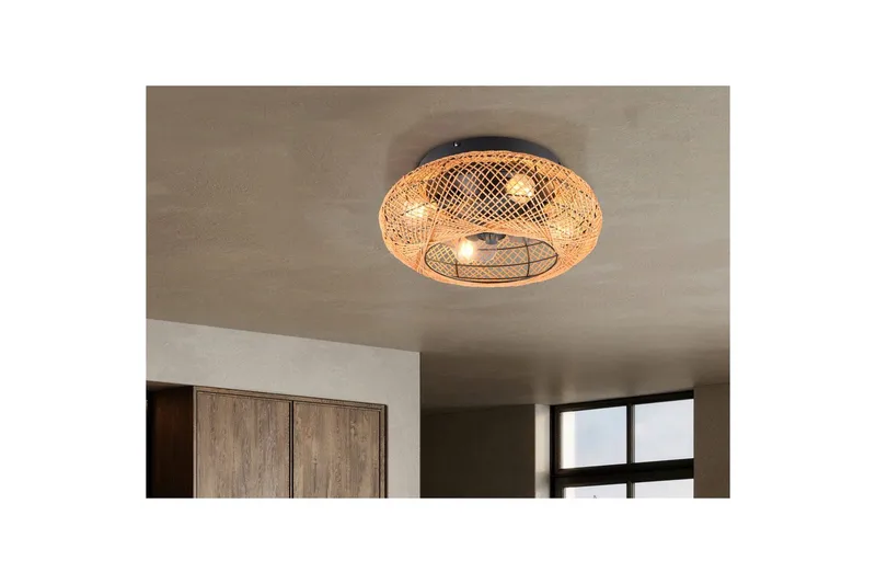 Vifte TRIO Lillesand - Belysning - Innendørsbelysning & Lamper - Taklampe - Takplafond