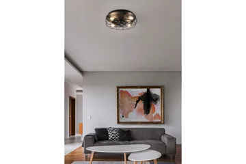 Vifte TRIO Trondheim Matt svart - Matt svart - Belysning - Innendørsbelysning & Lamper - Taklampe - Takplafond