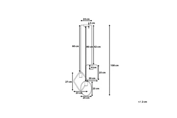 Vomano Taklampe 25 cm - Svart - Belysning - Innendørsbelysning & Lamper - Taklampe - Kjøkkenlampe & taklampe kjøkken