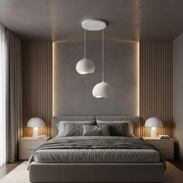 Vyrel pendellampe - Liljehvit - Belysning - Innendørsbelysning & Lamper - Taklampe - Krystallkrone & takkrone