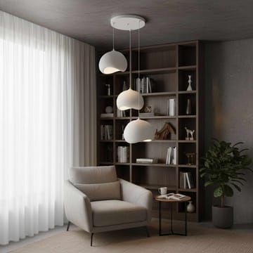 Vyrel pendellampe - Hvit - Belysning - Innendørsbelysning & Lamper - Taklampe - Krystallkrone & takkrone