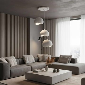 Vyrel pendellampe - Hvit - Belysning - Innendørsbelysning & Lamper - Taklampe - Krystallkrone & takkrone