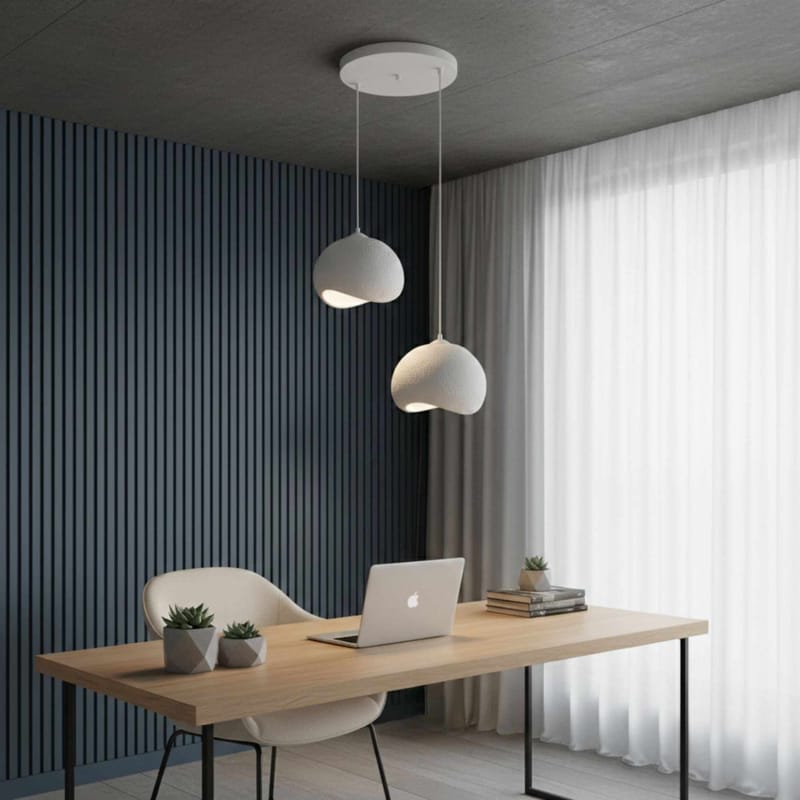 Vyrel pendellampe - Liljehvit - Belysning - Innendørsbelysning & Lamper - Taklampe - Krystallkrone & takkrone