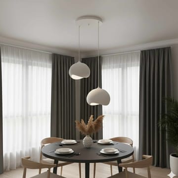 Vyrel pendellampe - Liljehvit - Belysning - Innendørsbelysning & Lamper - Taklampe - Krystallkrone & takkrone