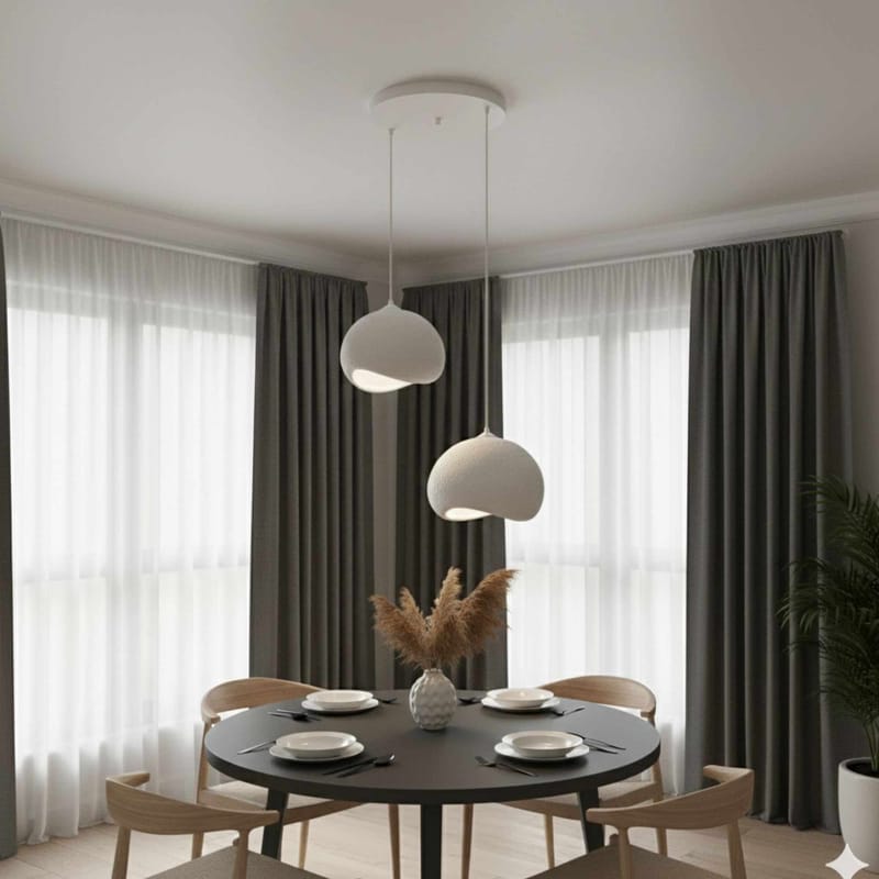 Vyrel pendellampe - Liljehvit - Belysning - Innendørsbelysning & Lamper - Taklampe - Krystallkrone & takkrone