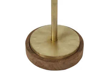 Tenedos Bordlampe 77 cm E27 - Messing/Mørkt tre - Belysning - Innendørsbelysning & Lamper - Bordlampe