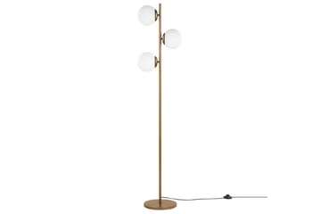 Thaslo Gulvlampe 153 cm - Gull/Hvit - Belysning - Innendørsbelysning & Lamper - Gulvlampe