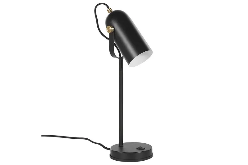 Thika Bordlampe 48 cm E27, Svart
