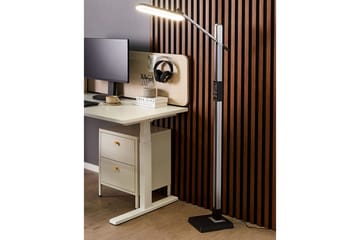 Tyrekli Gulvlampe 144 cm - Mørkegrå - Belysning - Innendørsbelysning & Lamper - Gulvlampe