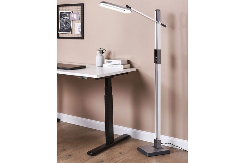 Tyrekli Gulvlampe 144 cm - Sølv - Belysning - Innendørsbelysning & Lamper - Gulvlampe