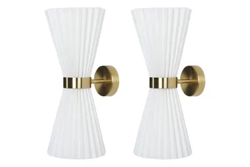 Vägglampa Vit - Belysning - Innendørsbelysning & Lamper - Vegglampe - Veggarmatur