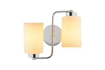 Vegg lampe Jaska To Sølv - Sølv - Belysning - Innendørsbelysning & Lamper - Gulvlampe