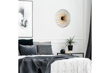 Vegg lampe Subbersta Svart - Diameter: 16 cm - Belysning - Innendørsbelysning & Lamper - Gulvlampe