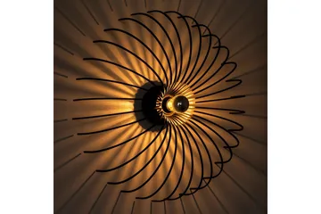 Vegg lampe Subbersta Svart - Diameter: 16 cm - Belysning - Innendørsbelysning & Lamper - Gulvlampe