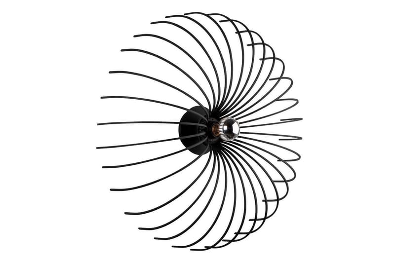 Vegg lampe Subbersta Svart - Diameter: 16 cm - Belysning - Innendørsbelysning & Lamper - Gulvlampe