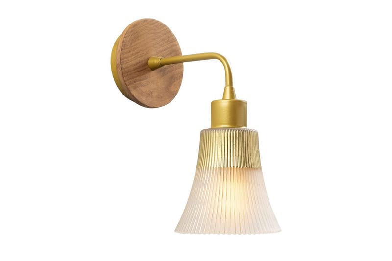 Vegg lampe Vellor Gull - Gull - Belysning - Innendørsbelysning & Lamper - Gulvlampe