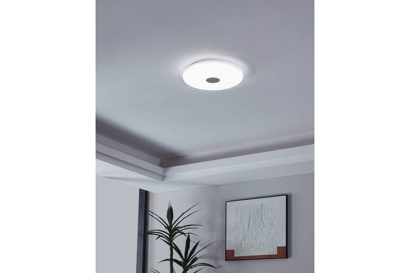 Vegg-/Taklampe Eglo Lanciano 1 400 mm - Hvit - Belysning - Innendørsbelysning & Lamper - Taklampe - Takplafond