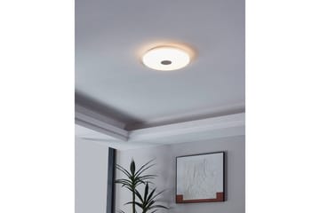 Vegg-/Taklampe Eglo Lanciano 1 400 mm - Hvit - Belysning - Innendørsbelysning & Lamper - Taklampe - Takplafond
