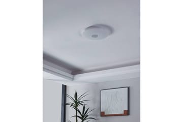 Vegg-/Taklampe Eglo Lanciano 1 400 mm - Hvit - Belysning - Innendørsbelysning & Lamper - Taklampe - Takplafond
