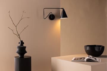 Amicola Vegglampe 24 cm - Svart - Belysning - Innendørsbelysning & Lamper - Vegglampe - Veggarmatur