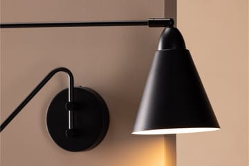 Amicola Vegglampe 24 cm - Svart - Belysning - Innendørsbelysning & Lamper - Vegglampe - Veggarmatur