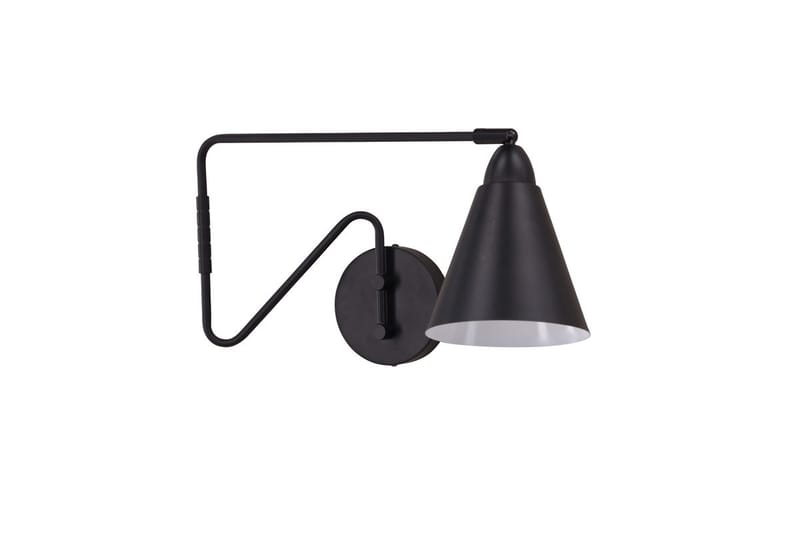 Amicola vegglampe 24 cm - Svart - Belysning - Innendørsbelysning & Lamper - Vegglampe