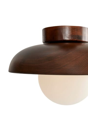 Beylin vegglampe 24 cm rund - Valnøtt Hvit - Belysning - Innendørsbelysning & Lamper - Vegglampe