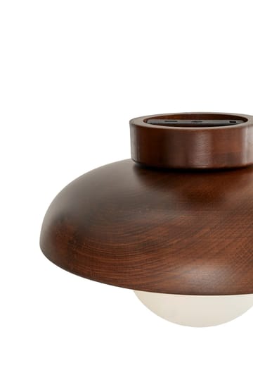 Beylin vegglampe 24 cm rund - Valnøtt Hvit - Belysning - Innendørsbelysning & Lamper - Vegglampe