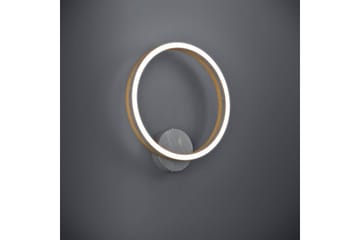 Vegglampe Eglo Cadinaro Grå/Tre Rund - Belysning - Innendørsbelysning & Lamper - Vegglampe