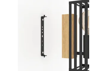 Vegglampe Eglo Cidraz Svart/Tre - Belysning - Innendørsbelysning & Lamper - Vegglampe