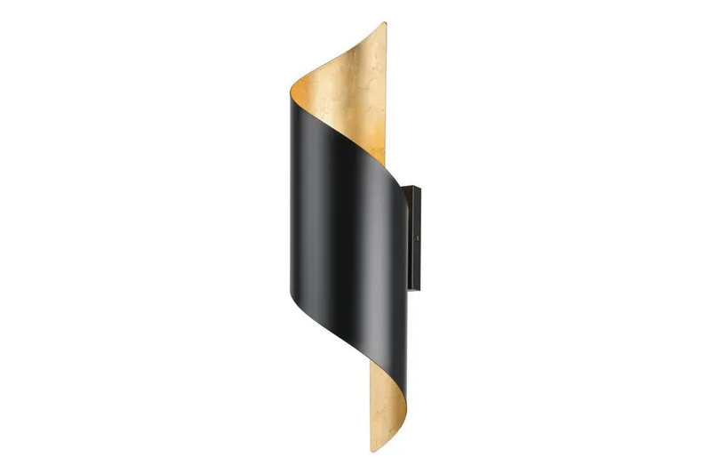 Vegglampe Eglo Jabaloyas Svart/Gull