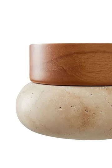 Eryvin vegglampe 15 cm rund - Eik Beige - Belysning - Innendørsbelysning & Lamper - Vegglampe