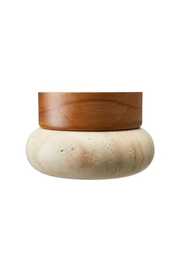 Eryvin vegglampe 15 cm rund - Eik Beige - Belysning - Innendørsbelysning & Lamper - Vegglampe