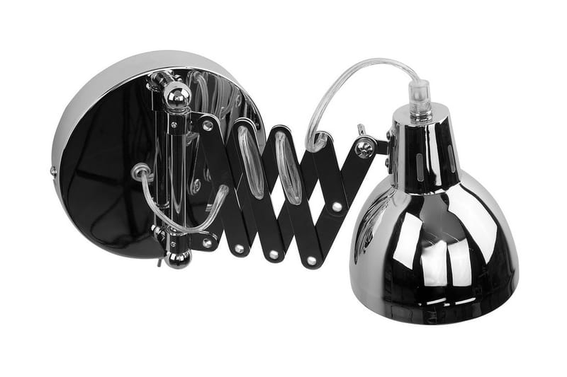 Harrington Vegglampe 33 cm, Sølv