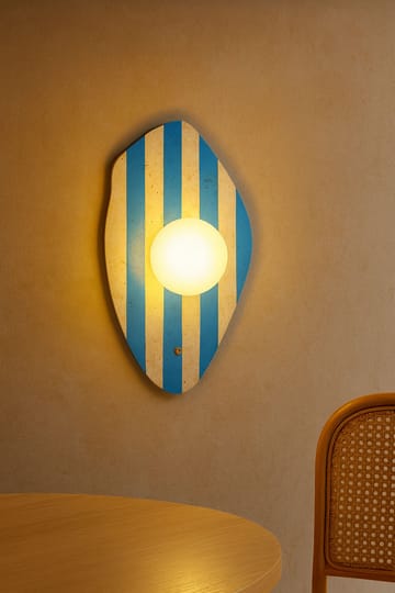 Javoren vegglampe 10 cm - Beige, Hvit, Blå - Belysning - Innendørsbelysning & Lamper - Vegglampe