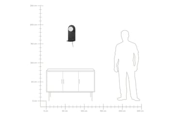 Kastell Veggplafond G9 - Grafitt - Belysning - Innendørsbelysning & Lamper - Vegglampe