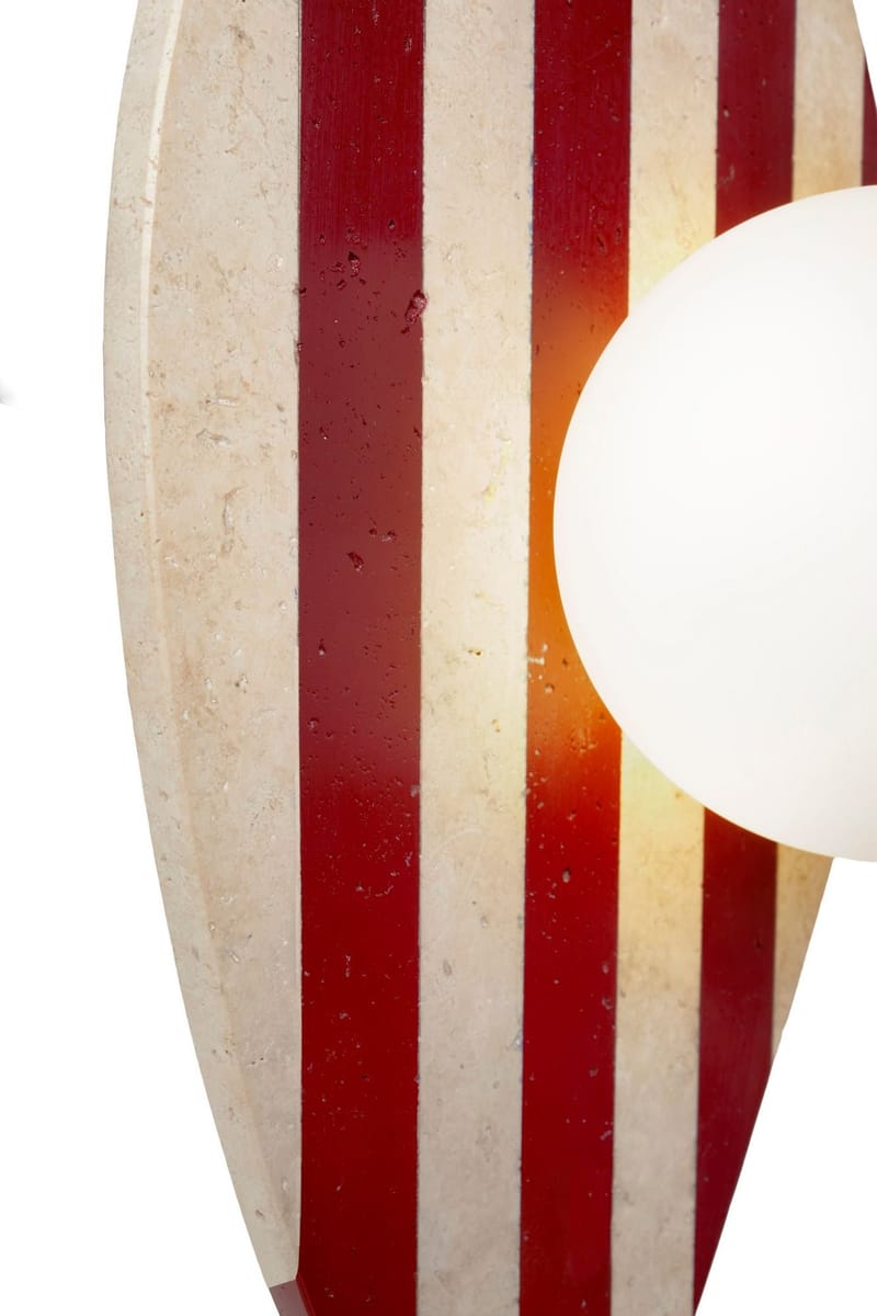 Kaynta vegglampe 10 cm - Beige, Hvit, Rød - Belysning - Innendørsbelysning & Lamper - Vegglampe