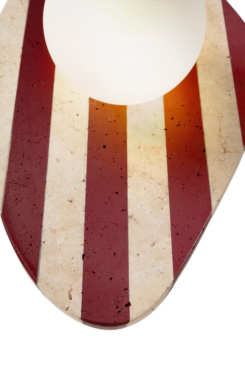 Kaynta vegglampe 10 cm - Beige, Hvit, Rød - Belysning - Innendørsbelysning & Lamper - Vegglampe