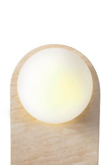 Kummer vegglampe 10 cm oval - Slitt Beige Hvit - Belysning - Innendørsbelysning & Lamper - Vegglampe