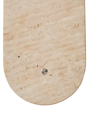 Kummer vegglampe 10 cm oval - Slitt Beige Hvit - Belysning - Innendørsbelysning & Lamper - Vegglampe