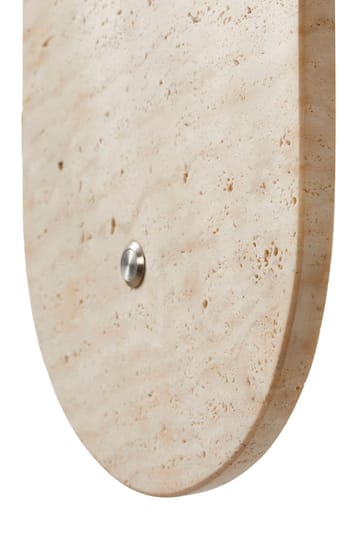 Kummer vegglampe 10 cm oval - Slitt Beige Hvit - Belysning - Innendørsbelysning & Lamper - Vegglampe