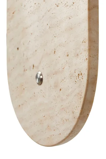 Kummer vegglampe 10 cm oval - Slitt Beige Hvit - Belysning - Innendørsbelysning & Lamper - Vegglampe